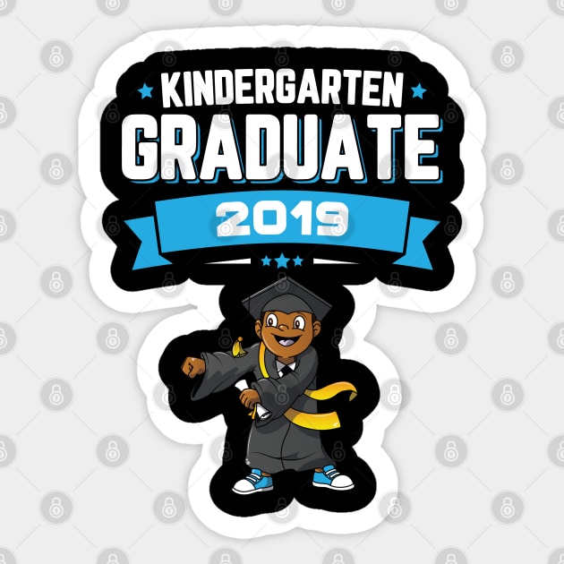 Flossing Kindergarten Graduate Class Of 2019 Boys Sticker by trendingoriginals